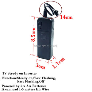 Masque Cyberpunk Halloween Néon Led