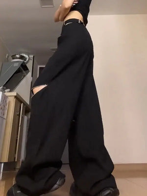 Harajuku Cut Out Pants