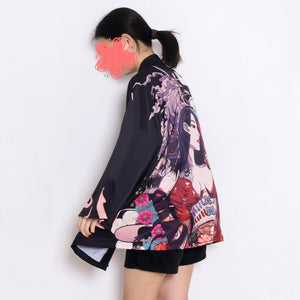 Techwear Kimono Women Japanese Girl