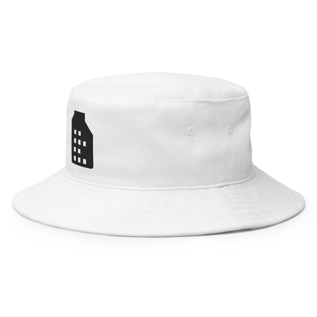 Heritage Look White Bucket Hat – Cyber Techwear