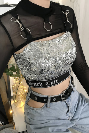 Crop Top Techwear