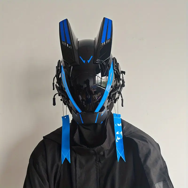 Hybrid Cyberpunk Helmet | CYBER TECHWEAR®