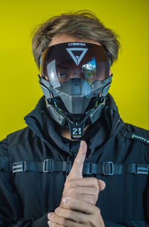 Cyberpunk Techwear Mask Gray