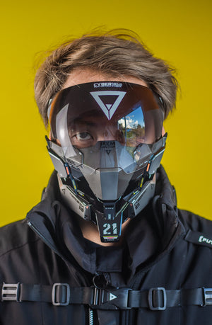 Cyberpunk Techwear Mask Gray