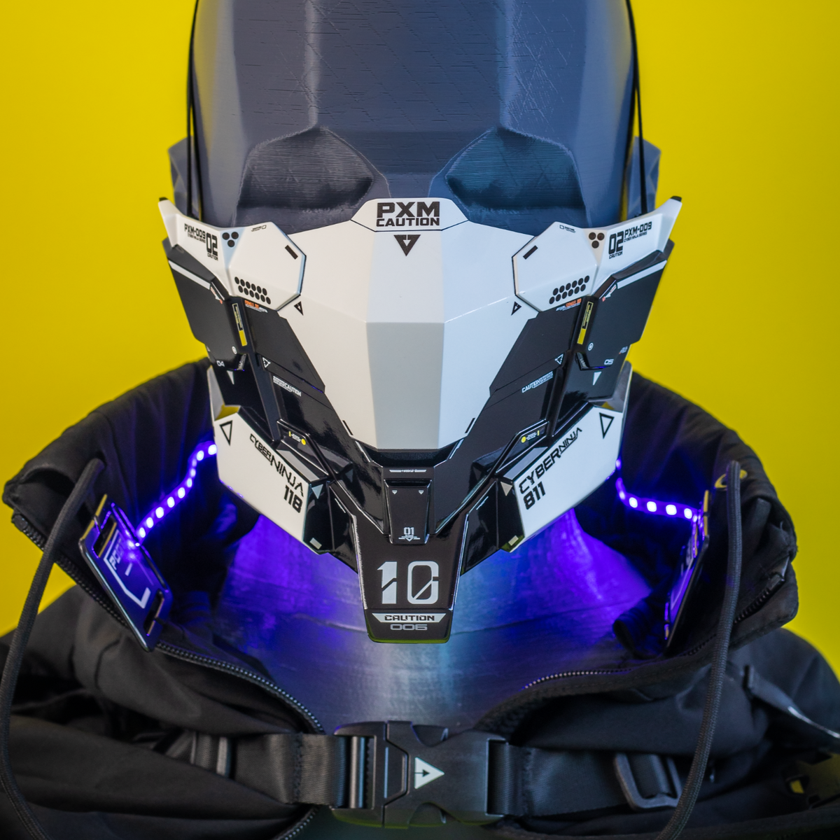 Bold and Futuristic: Cyberpunk Techwear Mask Ninja | CYBER TECHWEAR®