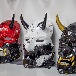Cyberpunk oni mask
