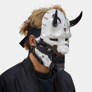 Cyberpunk oni mask