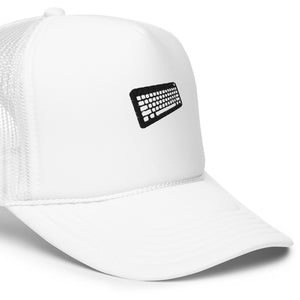 Keyboard Trucker White Hat