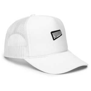Keyboard Trucker White Hat