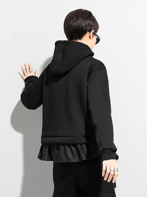 Loose Fit Women Hoodie Black