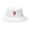 Luxe Streetwear White Bucket Hat