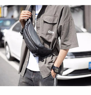 Men's large capacity Crossbody Sling Bag