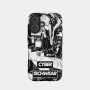 Coque iPhone 16 minimaliste noire