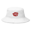 Minimalist Casual Skull White Bucket Hat