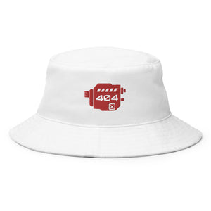 Minimalist Casual Skull White Bucket Hat