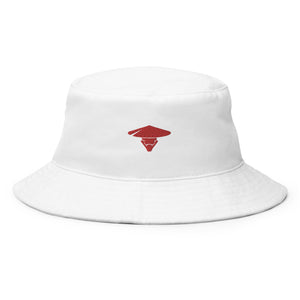 Minimalist Look White Bucket Hat