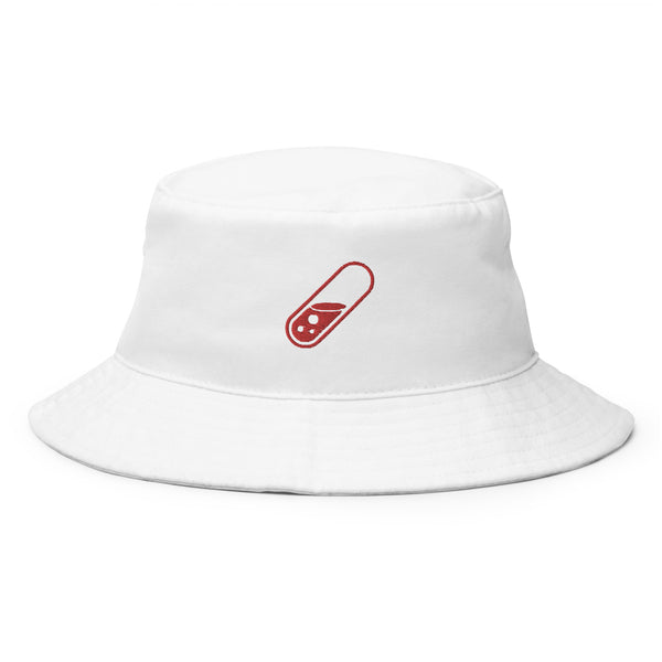 Modern Style White Bucket Hat