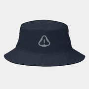 Sombrero de pescador modernista de color azul marino