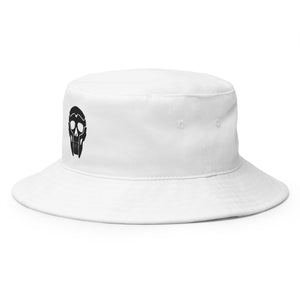 Modernist White Bucket Hat