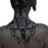 Neck Cyberpunk Tattoo