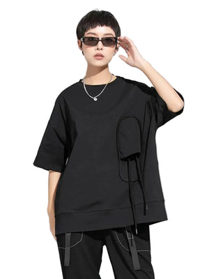 Oversized Black T Shirt Women's