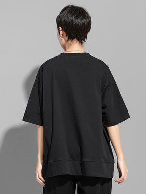 Oversized Black T Shirt Women's