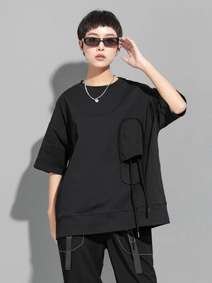 Oversized Black T Shirt Women's