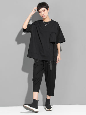 Oversized Black T Shirt Women's