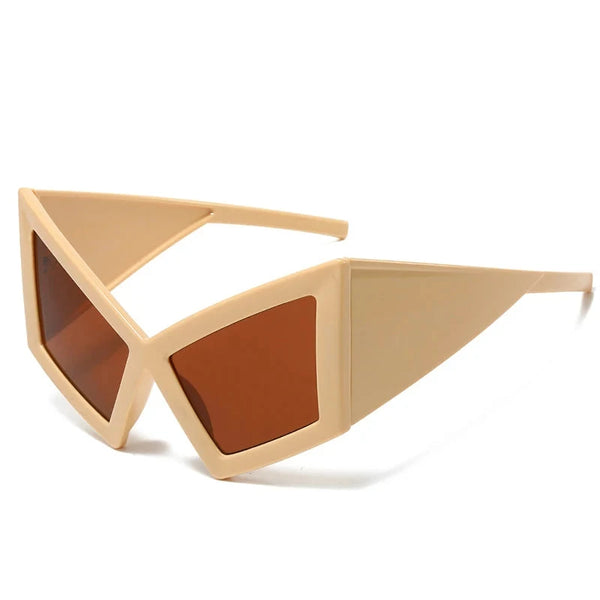 Oversized Cyberpunk Sunglasses Luxury