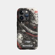 Polierte, urbane iPhone 15 Pro Hülle
