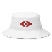 Premium Baumwoll-Bucket-Hat in Weiß
