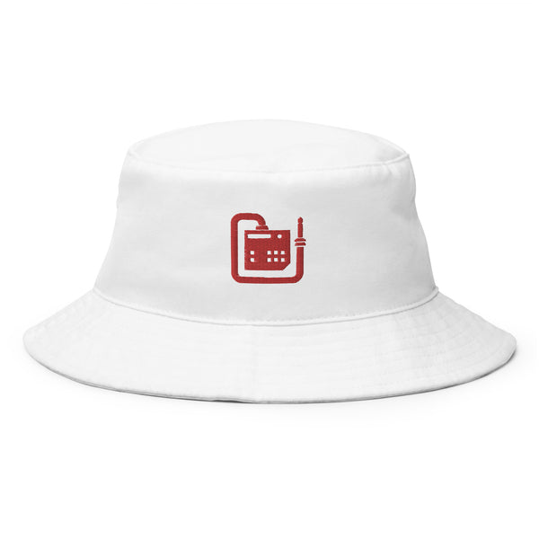 Premium Casual Skull White Bucket Hat