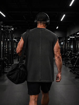 Cyber Y2K Washed Muscle Shirt