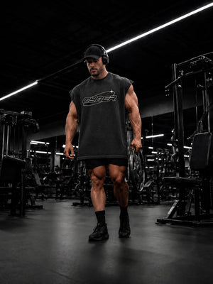 Cyber Y2K Washed Muscle Shirt