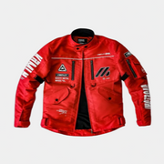 Home Red Techwear Jacket