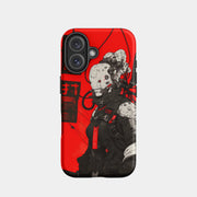 Funda refinada tipo bandolera para iPhone 16