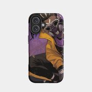 Funda para iPhone 16 de calidad retro