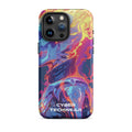 Image for Retro iPhone 15 Pro Max hoesjes blauw
