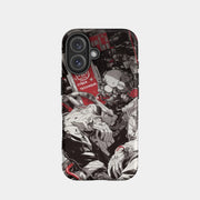 Funda retro negra para iPhone 16