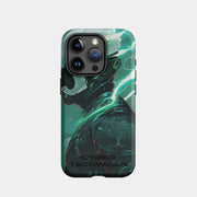 Coque rétro pour iPhone 15 Pro en or