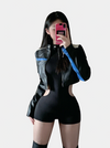 Irregular cyberpunk Bodysuit Summer