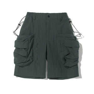 Large Pockets Summer Techwear Short