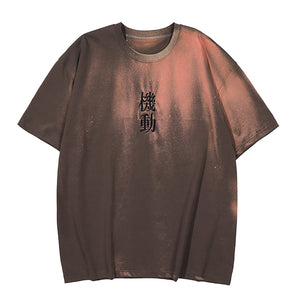 Embroidery Techwear T-Shirt Casual