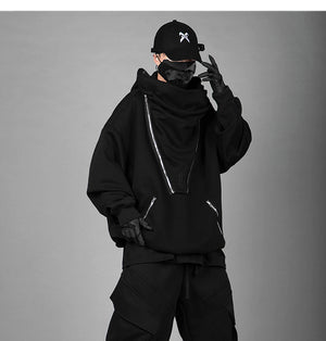 Techwear Summer Hoodie Harajuku