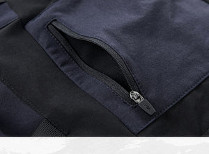 Navy Cargo Techwear Shorts