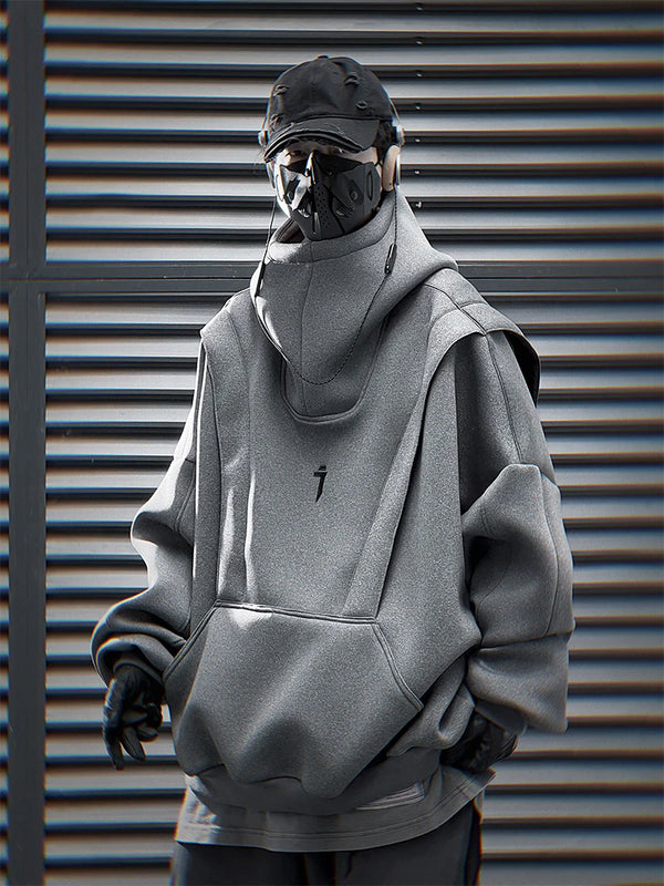 Cyberpunk Hoodie Space Walking