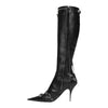 Knight High Boots Black