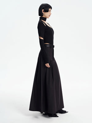 Elegant Techwear Skirt