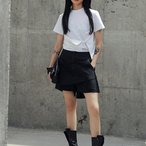 High Waist Techwear Shorts