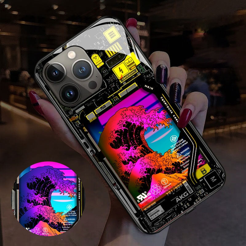 Led phone case cyberpunk CYBER TECHWEAR® – Cyber Techwear